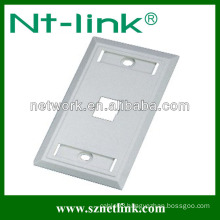 us type rj45 Single port faceplate